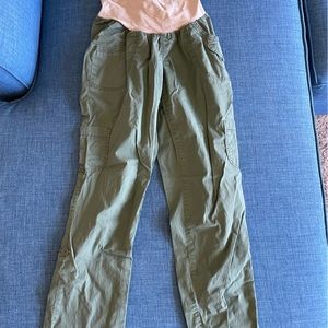 3 pairs of maternity size medium pants